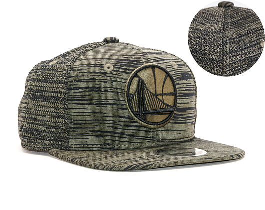 Kšiltovka New Era 9FIFTY Golden State Warriors Original Fit Engineered New Olive/Black Snapback