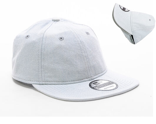 Kšiltovka New Era 9TWENTY Denim Packable Light Blue/White Strapback