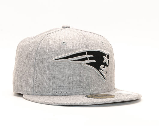 Kšiltovka New Era 59FIFTY New England Patriots Heather Grey