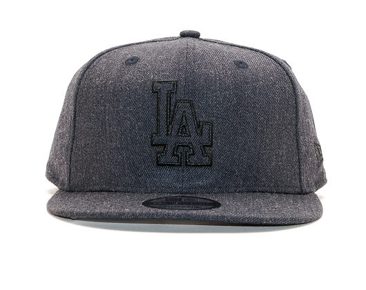 Kšiltovka New Era 9FIFTY Los Angeles Dodgers Heather Essential Navy/Black Snapback