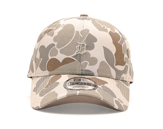 Kšiltovka New Era 9FORTY Detroit Tigers Light Green Camo/Olive Strapback