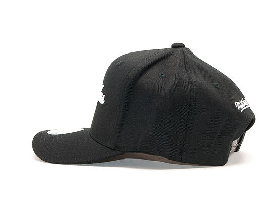 Kšiltovka Mitchell & Ness Script High Crown Black Snapback 110
