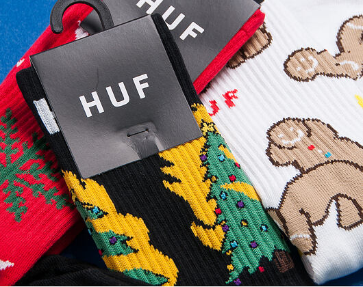 Ponožky HUF Ginger Love White