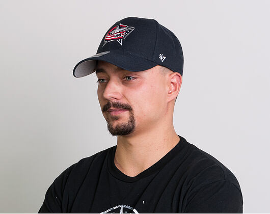 Kšiltovka 47 Brand Columbus Blue Jackets MVP Navy Strapback