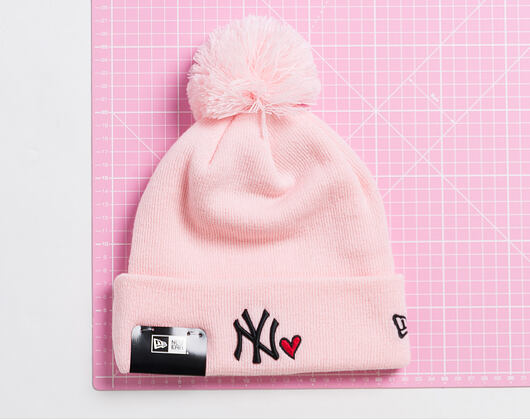 Kulich New Era Heart Knit New York Yankees Pink