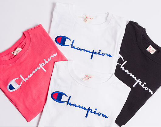 Dámské Triko Champion Crewneck T-Shirt White 110992 WW001