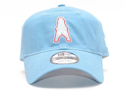 Kšiltovka New Era 9FORTY Houston Oilers Historic Official Team Colors Strapback