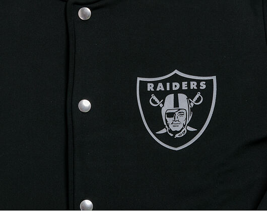 Bunda New Era Oakland Raiders Varsity Jacket Black