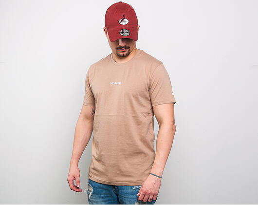 Triko New Era Essential Tee Camel