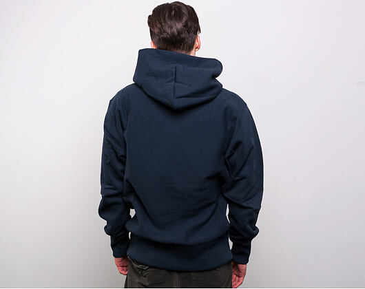 Mikina Champion Hooded Sweatshirt Brushed Fleece Navy 215210 (215159) NNY BS501