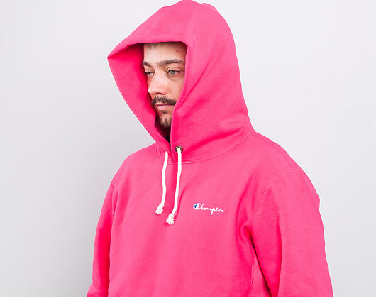 Mikina Champion 212967 Hooded Sweatshirt PS061 AZA Pink