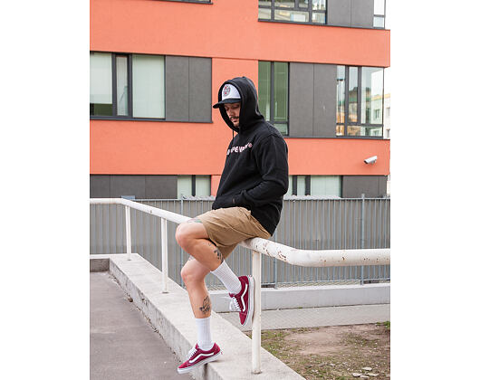 Mikina Independent Bar Cross Hoody Black