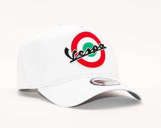 Kšiltovka New Era 9FORTY A-Frame Vespa Piaggio White Snapback