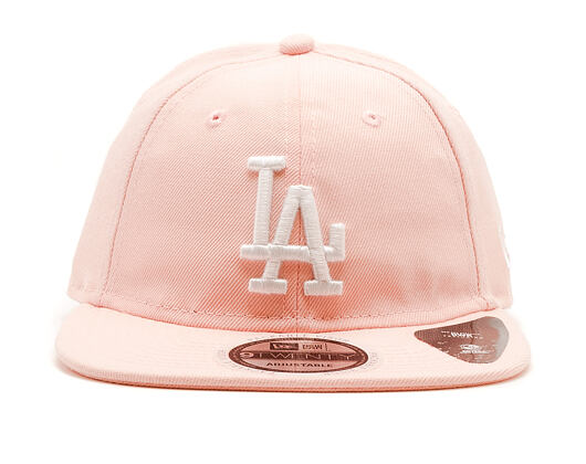 Kšiltovka New Era 9TWENTY Los Angeles Dodgers Packable Pink/White Strapback