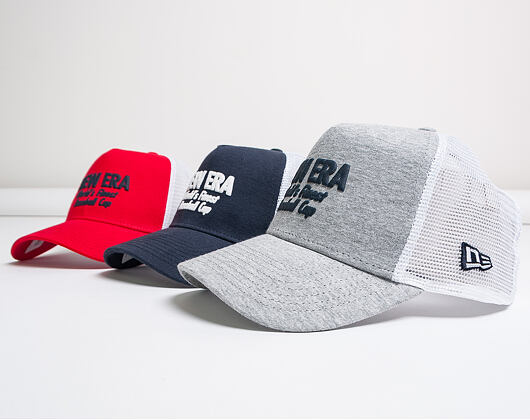 Kšiltovka New Era 9FORTY A-Frame Trucker Finest Gray/Navy Snapback