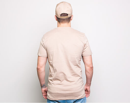 Triko New Era Detroit Tigers Pastel Mini Logo Tee Camel