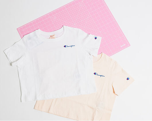 Crop Top Champion Crewneck Peach 111582 PS107 VNC