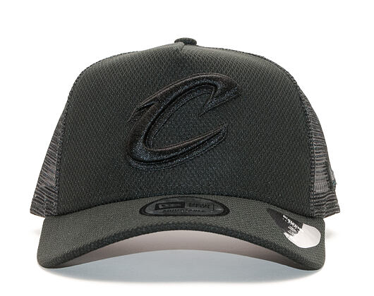Kšiltovka New Era 9FORTY A-Frame Trucker Cleveland Cavaliers Diamond Era Black/Black Snapback