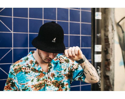 Klobouk Kangol Bermuda Casual Black