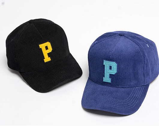 Kšiltovka Pink Dolphin Curduroy P Hat Black Snapback