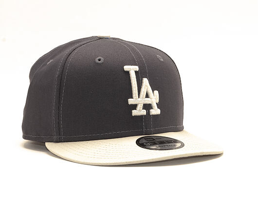 Kšiltovka New Era 9FIFTY Los Angeles Dodgers League Essential Grey Heather/Light Gray