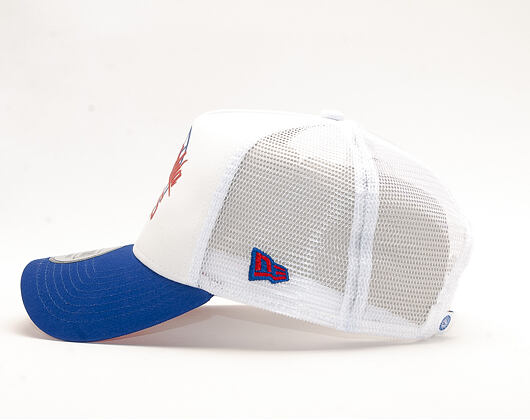 Kšiltovka New Era 9FORTY A-Frame Trucker Philadelphia 76ers Neoprene White/Royal/Fade Red