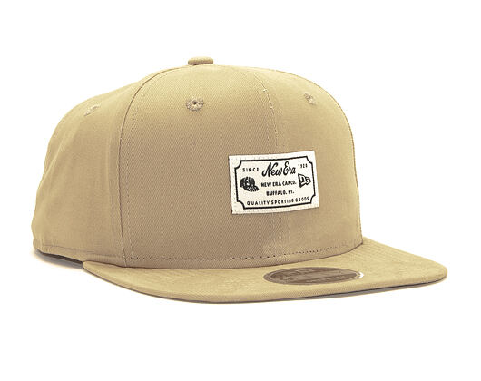 Kšiltovka New Era 9FIFTY Original Fit Script Patch Camel