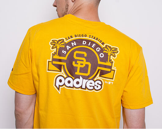 Triko New Era San Diego Padres Stadium Yellow