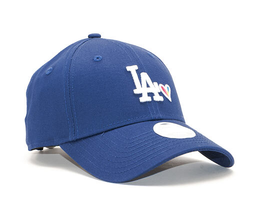Kšiltovka New Era 9FORTY Los Angeles Dodgers Rainbow Heart Navy