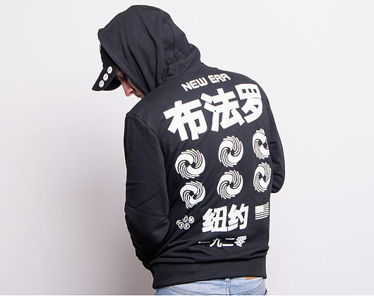 Mikina New Era Graphic Wordmark East Asia Pack Hoody Black