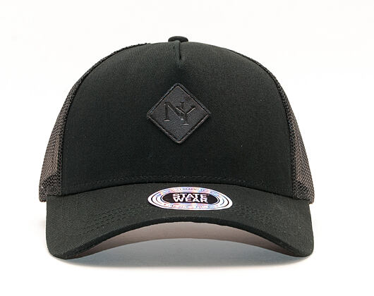 Kšiltovka STATEWEAR Fortham Trucker Cap Black Snapback