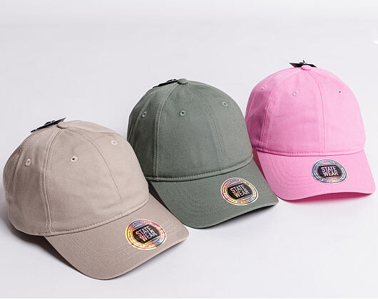 Kšiltovka STATEWEAR Oakland Baseball Cap Pink Strapback