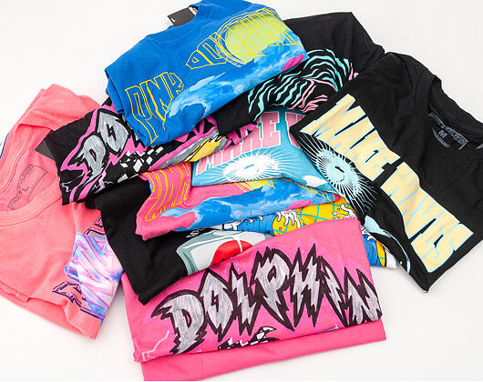 Triko Pink Dolphin Water Color Sunshine Blue