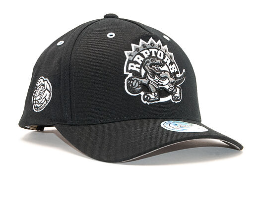 Kšiltovka Mitchell & Ness INTL441 Toronto Raptors Black/Grey/White Snapback