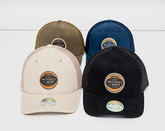 Kšiltovka Mitchell & Ness INTL452 115 Year Patch Black