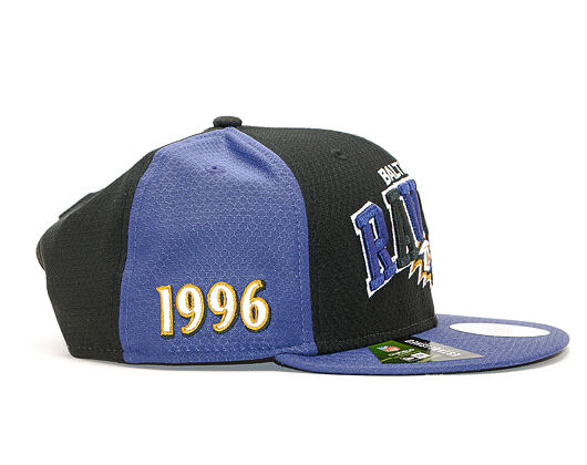 Kšiltovka New Era 9FIFTY NFL Baltimore Ravens ONF19 Sideline 1990 OTC