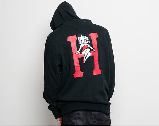 Mikina HUF Betty Classic H Hoodie - Black