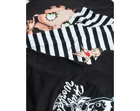 Triko HUF Betty Boop Cigar Club T-Shirt - Black