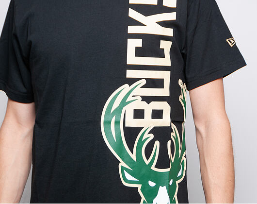 Triko New Era Team Milwaukee Bucks Black