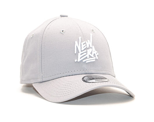 Dětská Kšiltovka New Era 9FORTY Script Youth Dolphin Gray / White Strapback