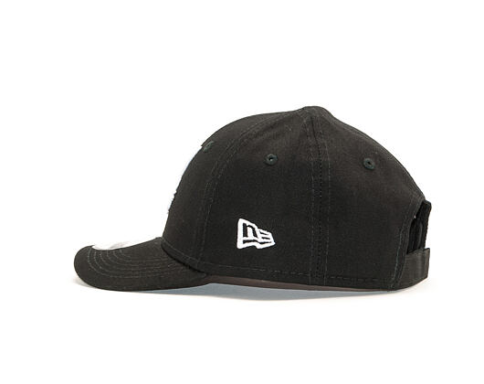 Dětská Kšiltovka New Era 9FORTY Script Toddler Black / White Strapback