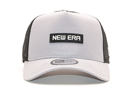 Kšiltovka New Era 9FORTY Trucker Tech Dolphin Gray / Black Snapback