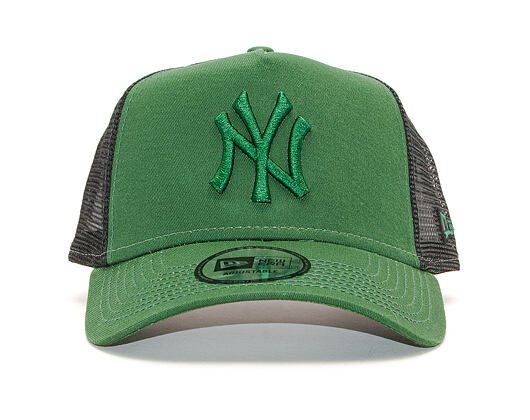 Kšiltovka New Era 9FORTY Trucker The League Essential New York Yankees HOG / Black Snapback