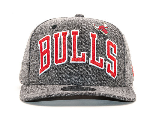 Kšiltovka New Era 9FIFTY Denim Chicago Bulls Black / Team Color Snapback