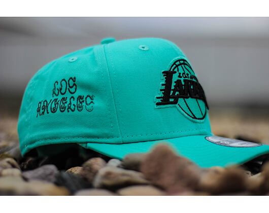 Kšiltovka New Era 9FIFTY Hard Bootleg Neon Los Angeles Lakers Blue Tint Snapback