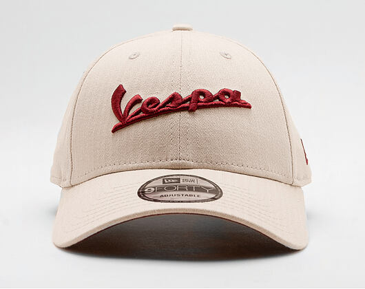 Kšiltovka New Era 9FORTY Vespa Teal Om Cotton White Strapback