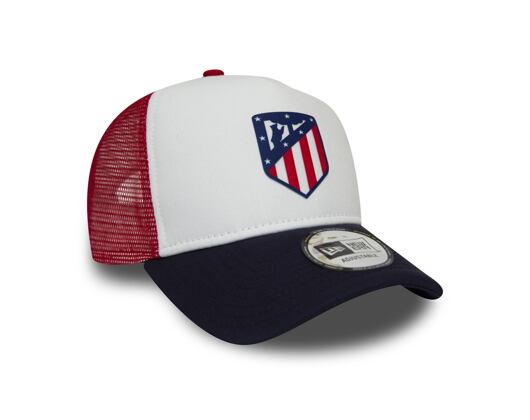 Kšiltovka New Era 9FORTY A-Frame Trucker Athletico Madrid Foam Filled White