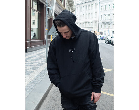 Mikina HUF Ember Rose Classic H Hoodie Black