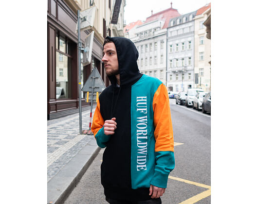 Mikina HUF Piet Hoodie Black