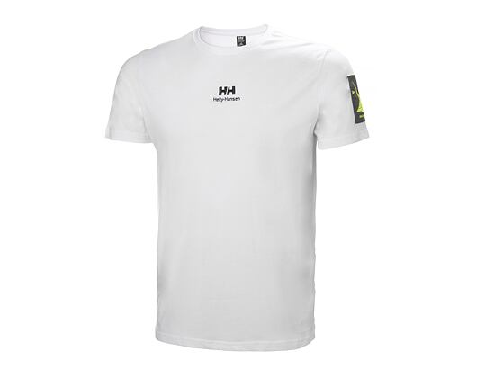 Triko Helly Hansen Yu Twin Logo T-Shirt 002 White